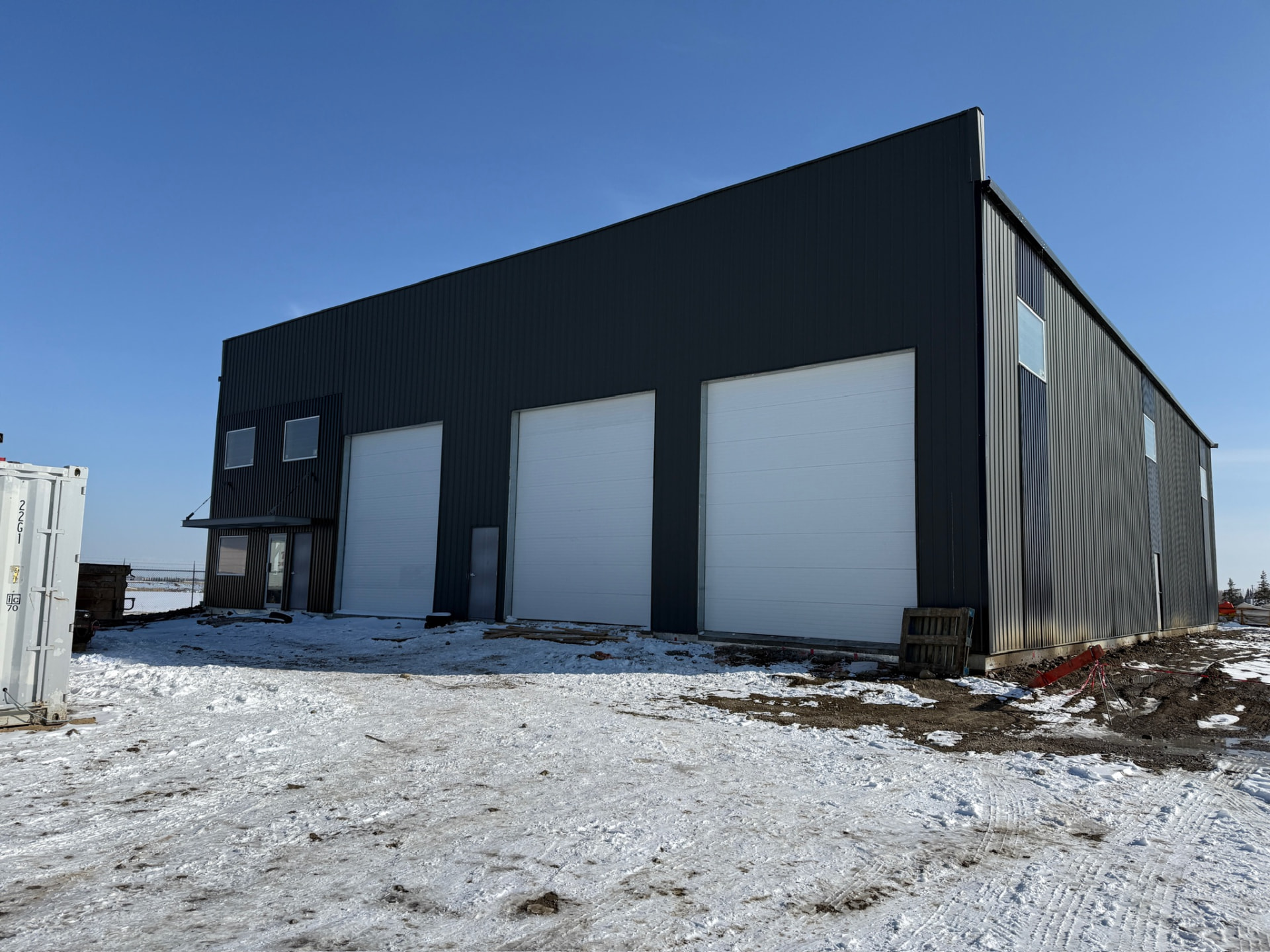 Three-Bay Steel Shop